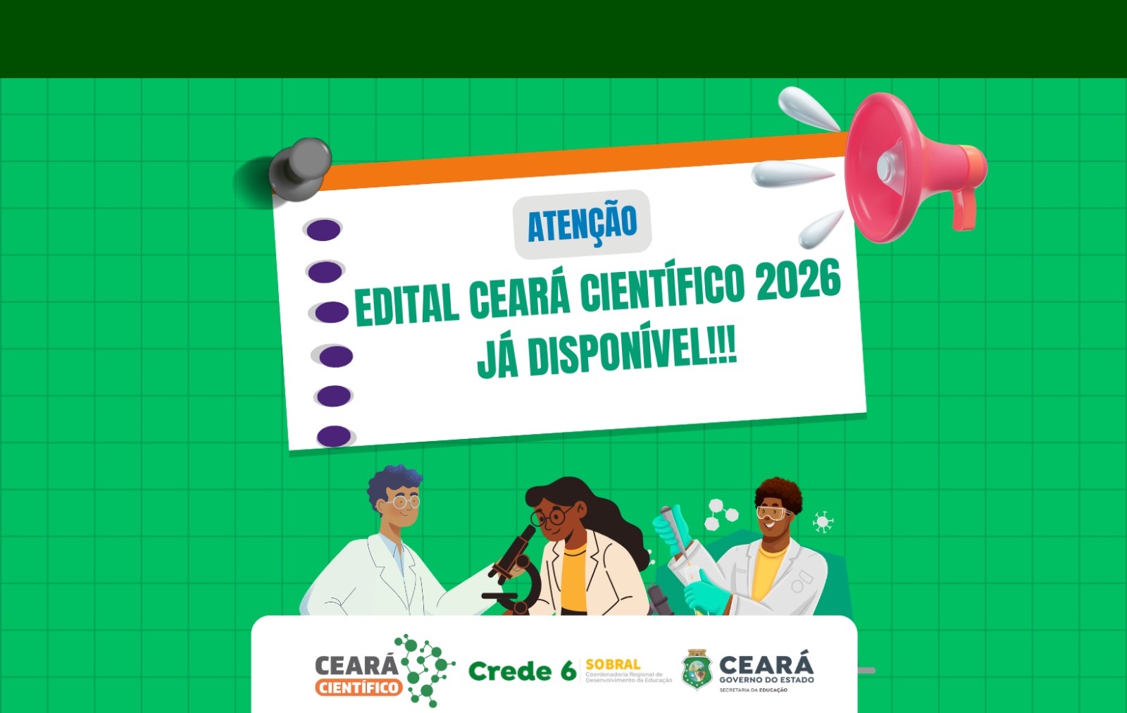 CEARÁ CIENTÍFICO 2026 – Regulamento Regional – CREDE 6