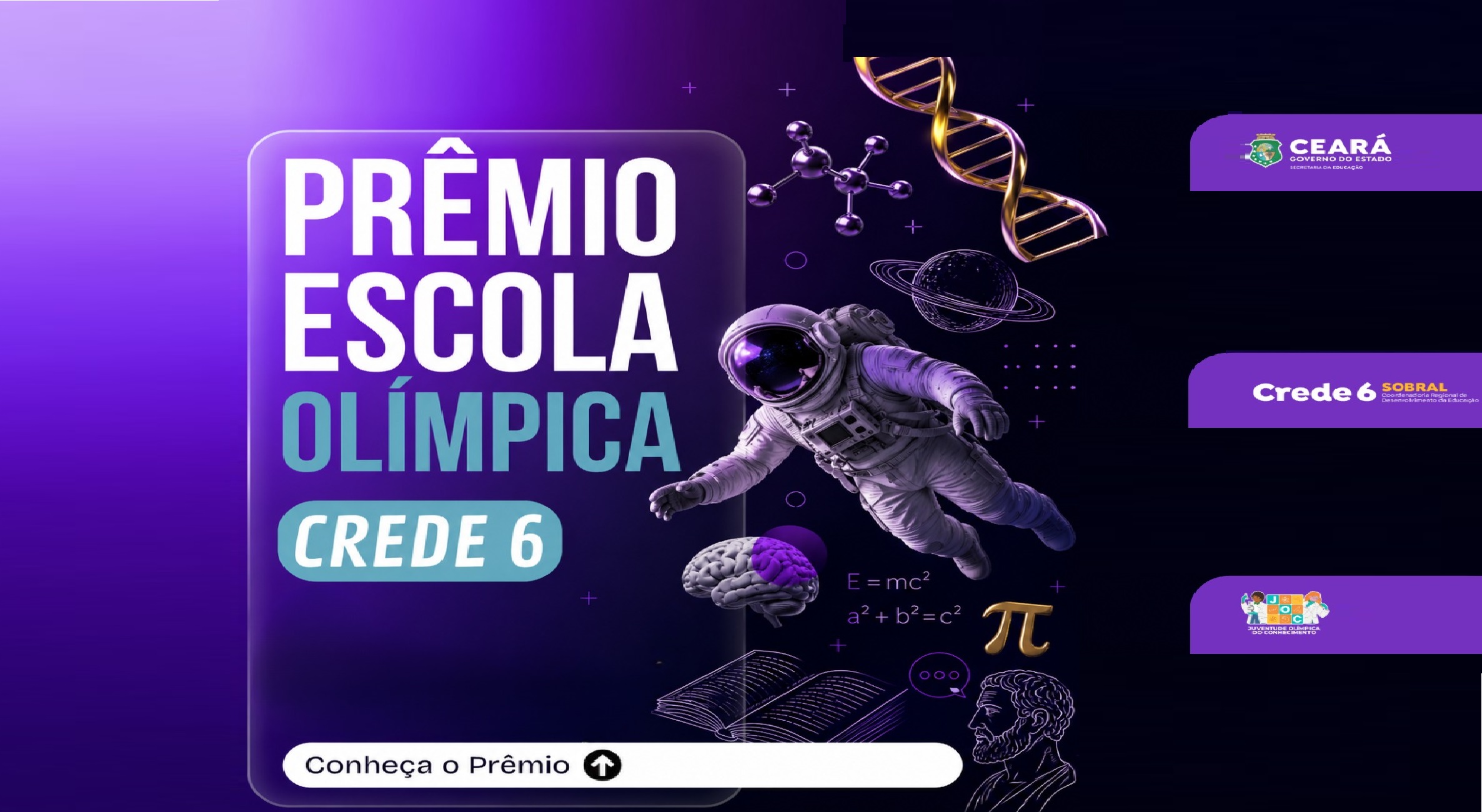 PRÊMIO ESCOLA OLÍMPICA 2026 – CREDE 6